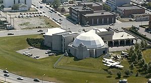 Calgary Centennial Planetarium Aerial Photo