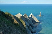 Cape Kidnappers from south