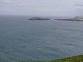 Cardigan Island from Poppit Sands