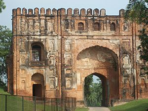 Entry gate at Gaur, Malda.