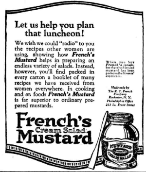 French's Cream Salad Mustard