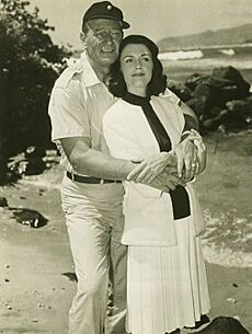 John Wayne-Elizabeth Allen in Donovan's Reef