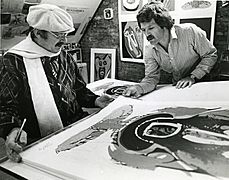 Karel Appel and Rudolf Bikkers