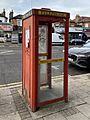 London telephone booth