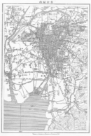 Nagoya map circa 1930