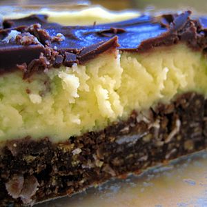 Nanaimo bar detail