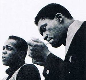 Onzy Matthews and Lou Rawls