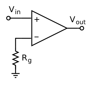 Op-amp open-loop 1