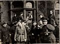 Outside the London and North Western Hotel in Dublin, April 21, 1921