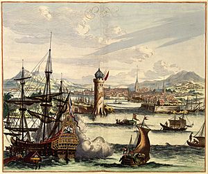 Panorama of La Habana (Amsterdam, 17th century)