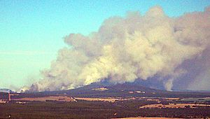 Porongurup fire 2007