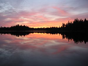 Pose lake Minnesota