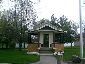 Rockford central park gazebo