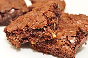 Several brownies