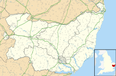 Saxmundham is located in Suffolk