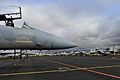 U.S. Air Force F-15C Eagle aircraft assigned to the 493rd Fighter Squadron sit on the flight line during the Tactical Leadership Program (TLP) at Albacete Air Base, Spain 130118-F-BH151-110