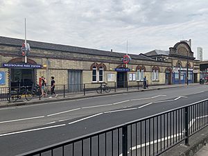 Westbourne Park station building 2020