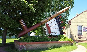 World's Largest Peace Pipe