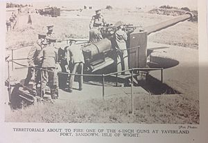 YaverlandBattery 6-inch gun