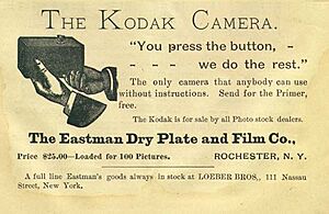 You press the button, we do the rest (Kodak)