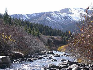 Arkansas head waters