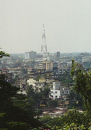 Skyline of Chittagong City