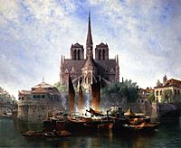 Edwin-Deakin-xx-Notre-Dame-Paris-xx-Private-Collection