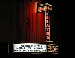 Elberton ga night elbert theatre