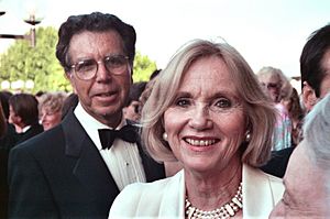 Eva Marie Saint with husband Jeffrey Hayden (2082307214)