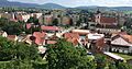 Fiľakovo viewed from the castle