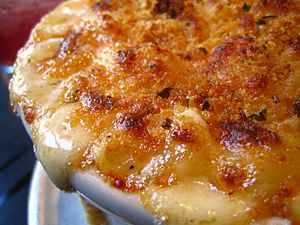 Flickr Rick 349850413--Macaroni and Cheese Closeup