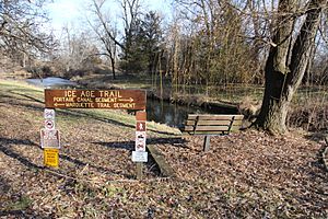 Ice Age Trail at Portage Canal