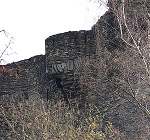 La Bâtiaz Castle Garderobes