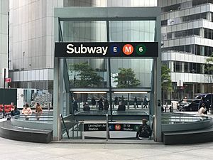 Lexington Avenue-53 St Plaza entrance.jpg