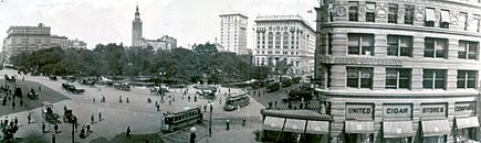 Madison square new york 1908