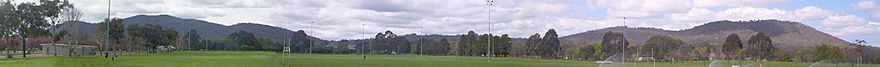 Mt ainslie mt majura from dickson oval