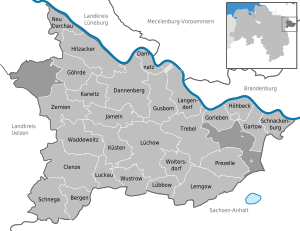 Municipalities in DAN