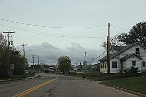 Wisconsin Highway 47 in Neopit