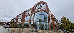 Nottingham Central Library, external