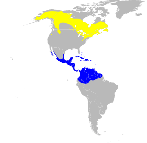 Parkesia noveboracensis map.svg