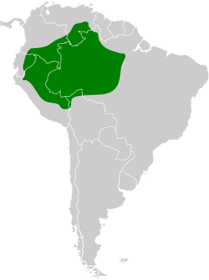 Pharomachrus pavoninus map.svg