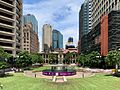 Post Office Square and General Post Office in the background, Brisbane, February 2020