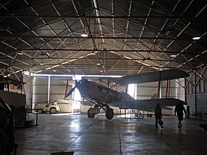 Qantas hangar Longreach