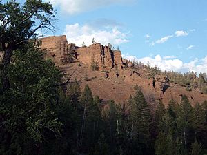 Rocky cliffs