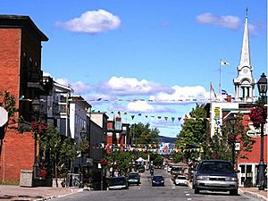 City centre Thetford Mines