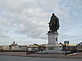 Vlissingen, standbeeld Michiel de Ruyter RM37831 foto3 2014-02-23 11.56