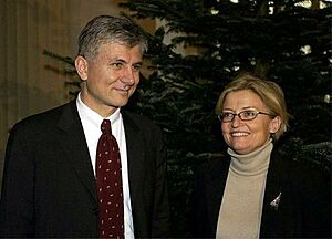 Zoran Đinđić and Anna Lindh