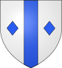 Blason ville fr Gincla (Aude)