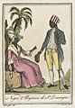 Costumes de Differents Pays, 'Negre and Negresse de St. Domingue' LACMA M.83.190.354