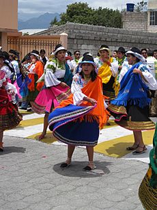 Cotcachi dancers